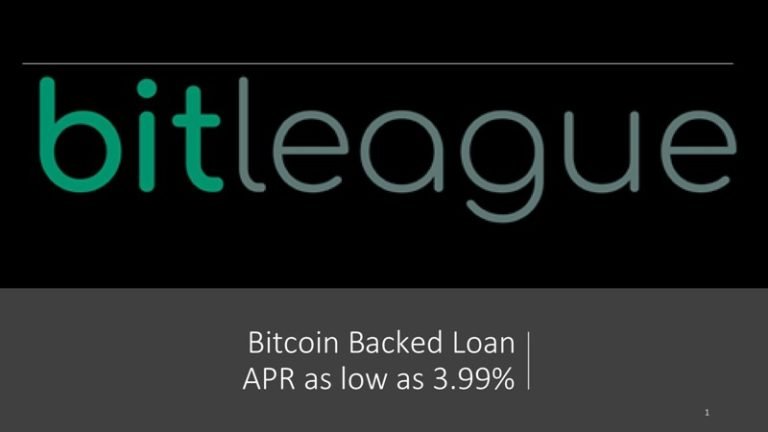 BitLeague-Launches-Bitcoin-Backed-Loan-Services
