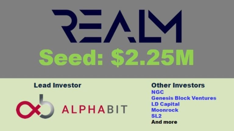 Realm Raises $2.25M In Seed Funding - AlexaBlockchain