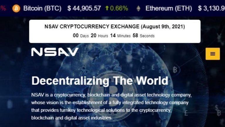 U.S. Publicly Traded Cryptocurrency Exchange NSAV Goes Live Tomorrow - AlexaBlockchain