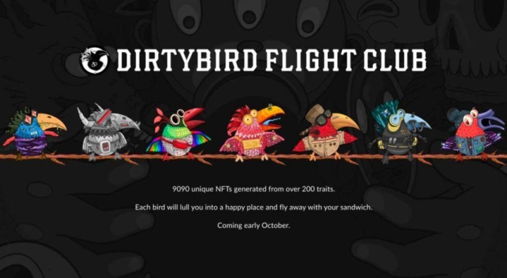 Dirtybird Records Launches 'A Unique Generative NFT Project' Flight Club
