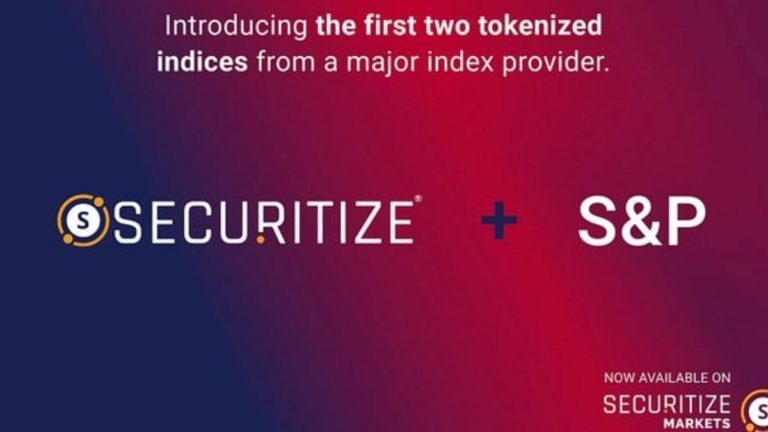 Securitize Launches First Tokenized S&P Index Funds