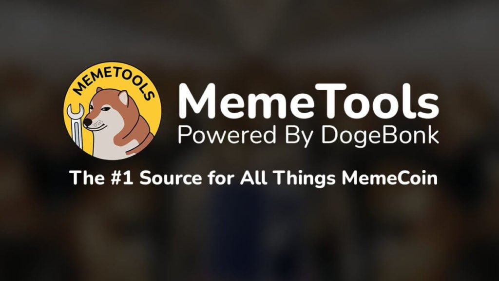 DogeBonk Launches a New MemeCoin Listing Tool 'MemeTools'