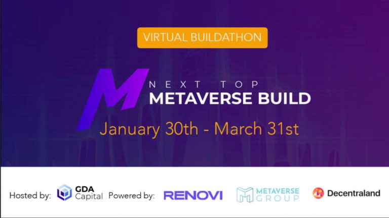 Metaverse Group Partners With GDA Capital, RENOVI, and Decentraland To Launch Buildathon