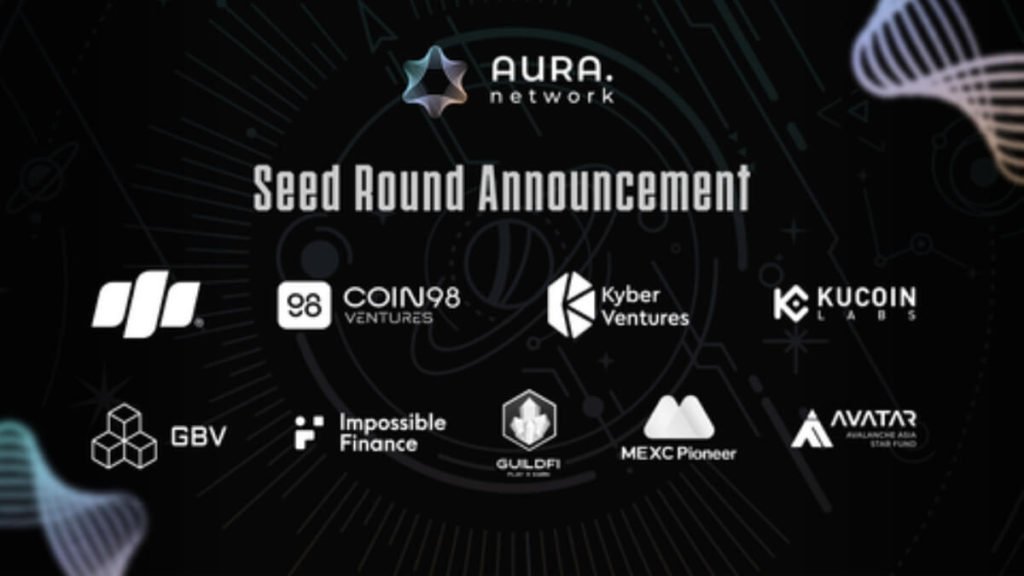 Aura Network Raises $2.5M Seed Financing From Coin98, GBV, Kucoin, and Others