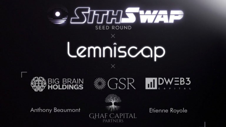 SithSwap Secures $2.65M Seed Funding Led By Lemniscap