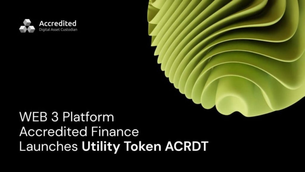 Accredited Finance Is Now Onboarding New Users Ahead Of Its Utility Token Launch