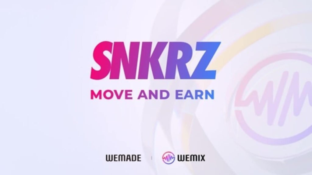 Wemade Is Now Lead Investor In Move-to-Earn Project SNKRZ