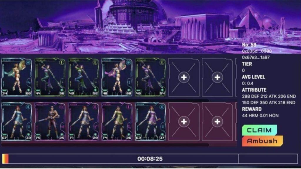 Collectibility, trading and rarity ratings bring NFT collectibility to the game