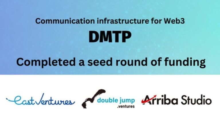 DMTP Secures Seed Financing From East Ventures, Arriba Studio, and double jump ventures to build Web3 communication infrastructure