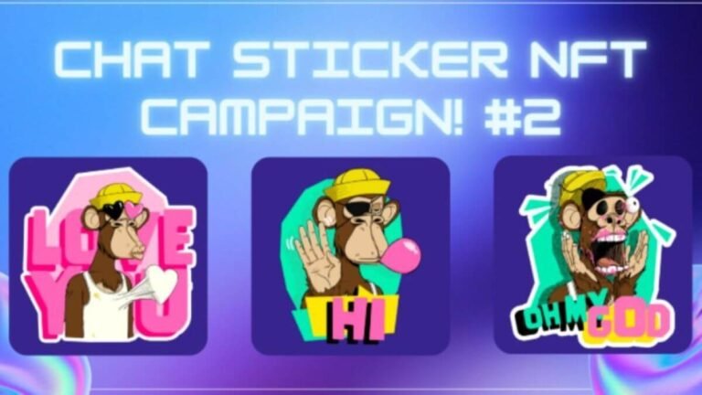 DMTP, Web3 communication protocol, starts a campaign for Chat Sticker NFT of BAYC