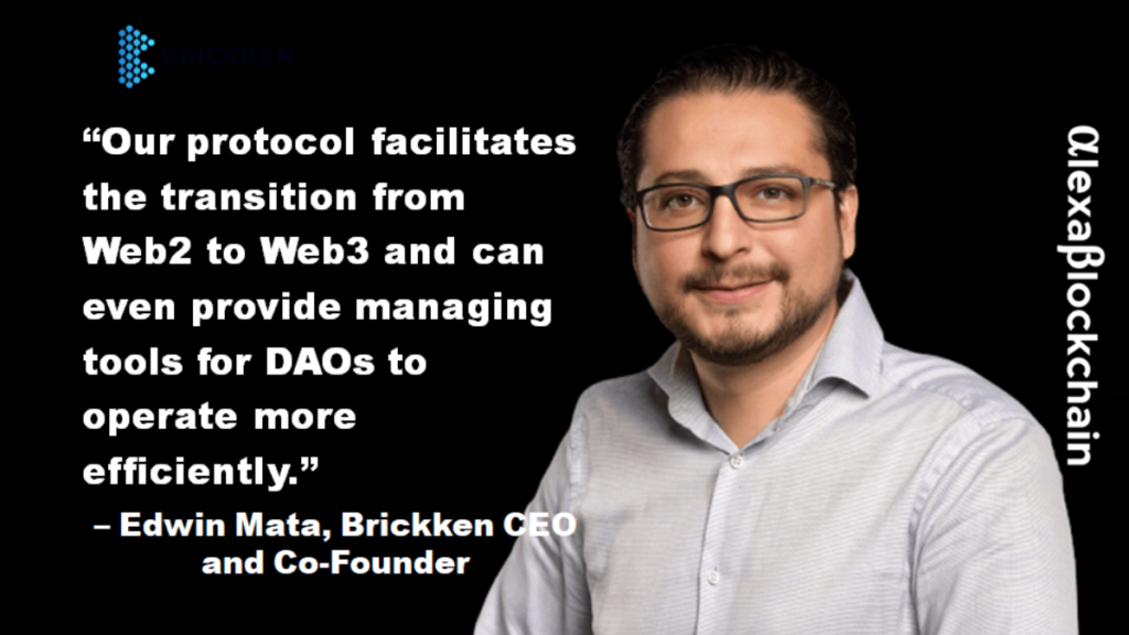 Brickken introduces its token issuance dApp, enabling companies to usher into crypto economy and use Web3 to raise funds
