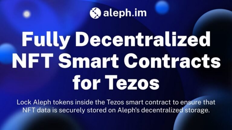 aleph.im launches A Fully-Decentralized NFT Smart Contracts for Tezos