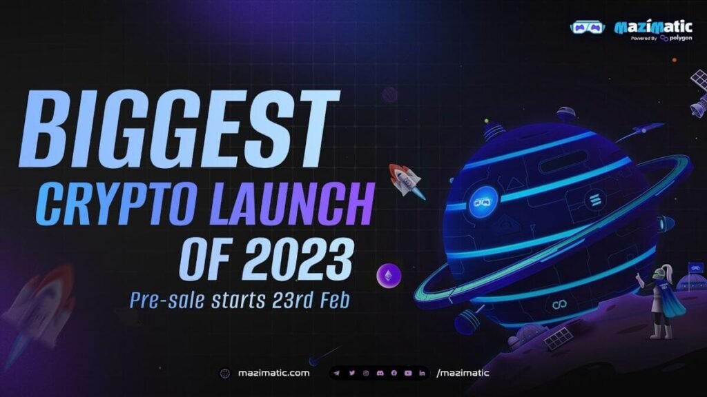 MaziMatic Announces the Biggest Metaverse Crypto Launch of 2023