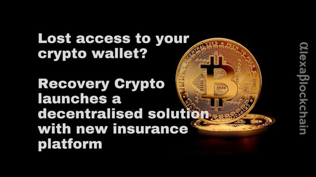 Recovery Crypto A decentralised solution to recover digital assets in case of lost wallet