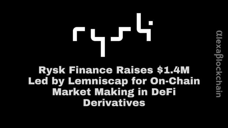 Rysk Finance Secures $1.4M Led by Lemniscap for DeFi Derivatives