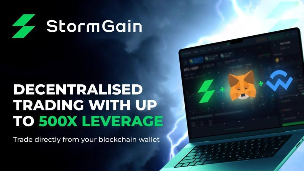 StormGain Unveils Its User-Friendly DEX