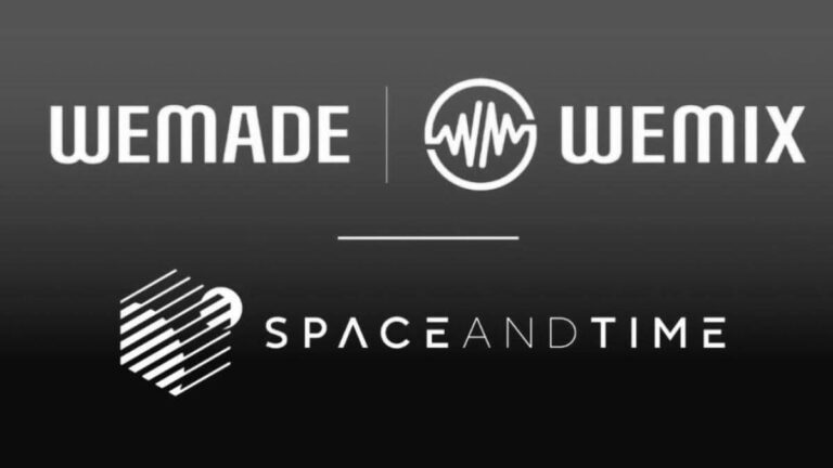 Wemade Partners with Space and Time to Power Blockchain and Gaming Services
