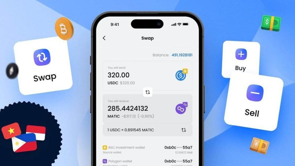 AAG's MetaOne Wallet Update Adds Asset Swap and Crypto Off-Ramp Functionalities