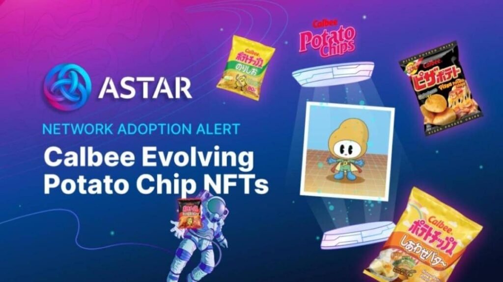 Calbee Inc. to Deploy Its Evolving Potato Chip NFTs on Astar Network