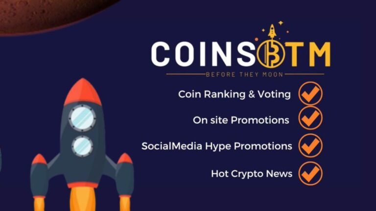 CoinsBTM Bringing You All the Cryptos Before They Moon