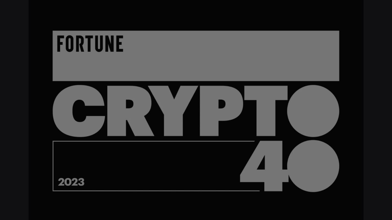 Fortune Launches Inaugural Crypto 40 List