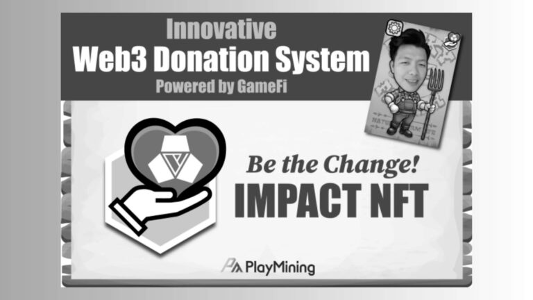 Play to make a difference with world's first Impact NFT on PlayMining
