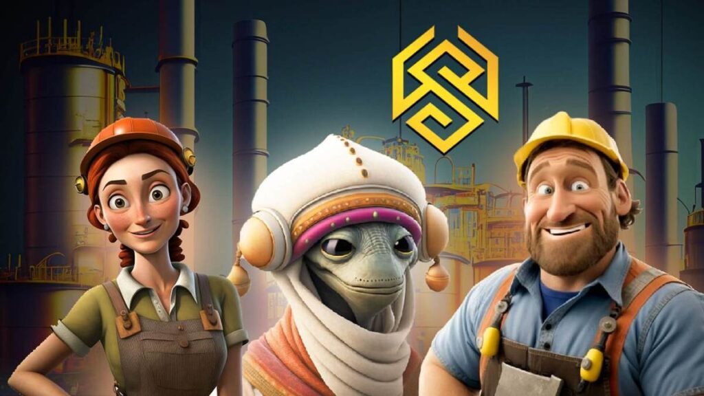 Worker or Sheikh A New Sustainable and AI-Optimized Play-to-Earn Game
