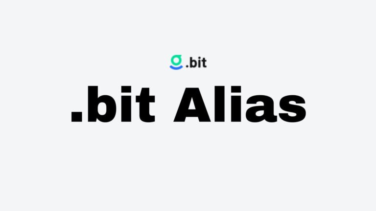 .bit Alias Enhances Security and User-Friendliness of Web3 Transactions with Decentralized Identifiers