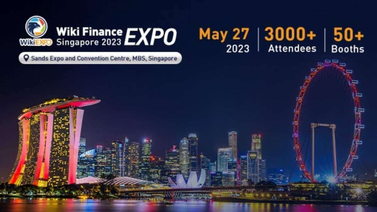 Crypto Forex Conference ‘Wiki Finance Expo 2023’ Comes to Singapore