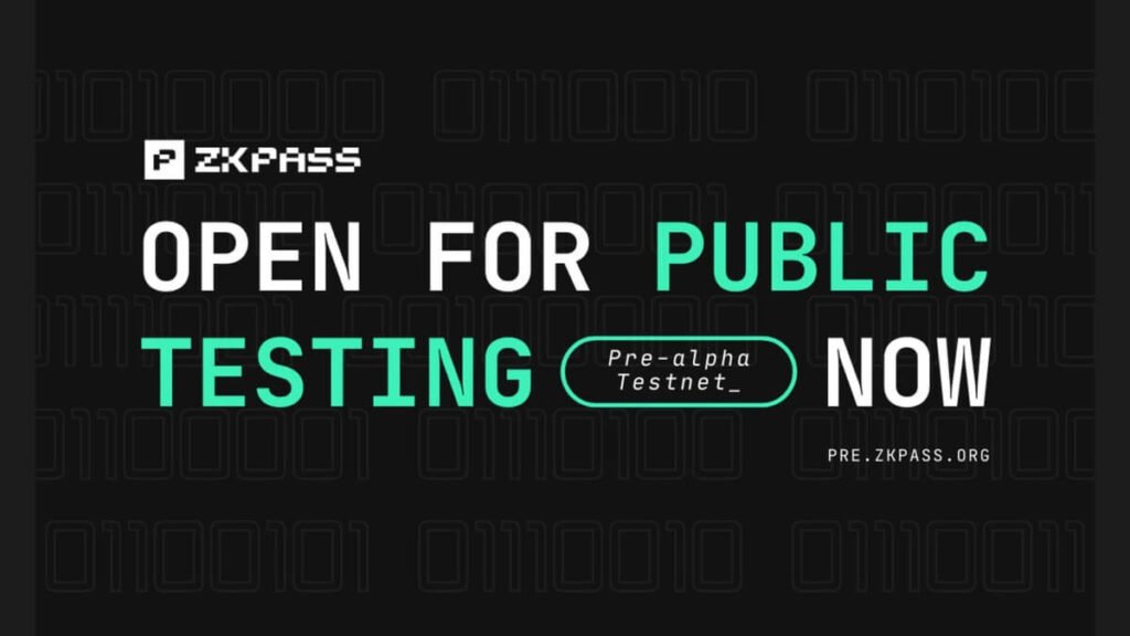 zkPass Opens its Pre-alpha Testnet for Public Testing