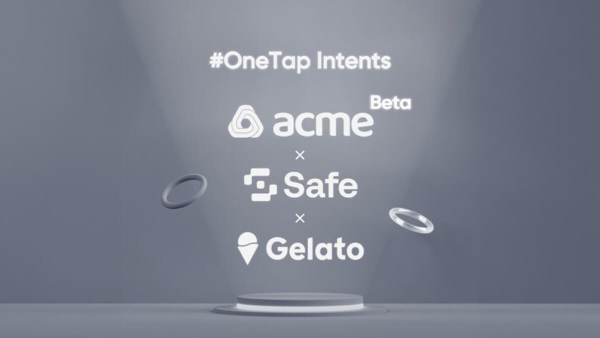 Acme Unveils #OneTap to Simplify Crypto Transactions for All