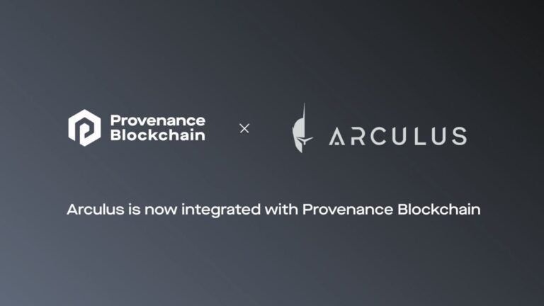 Arculus Integrates with Provenance Blockchain
