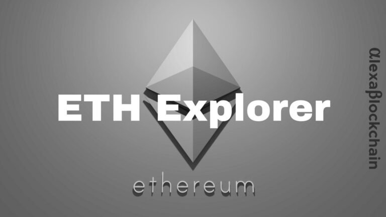 Role of ETH Explorer in Blockchain Technology