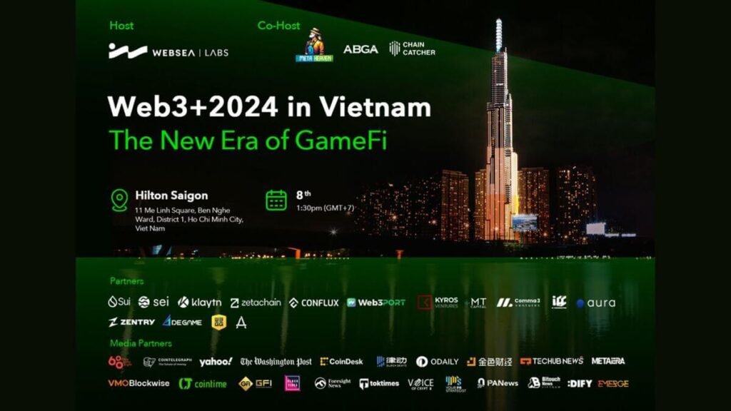 ABGA to Co-Host Web3+2024 in Vietnam The New Era of GameFi Global Summit