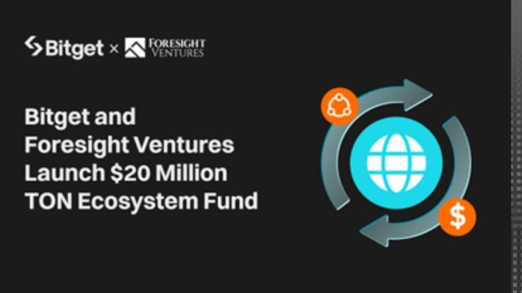 Bitget and Foresight Ventures Launch $20M TON Ecosystem Fund