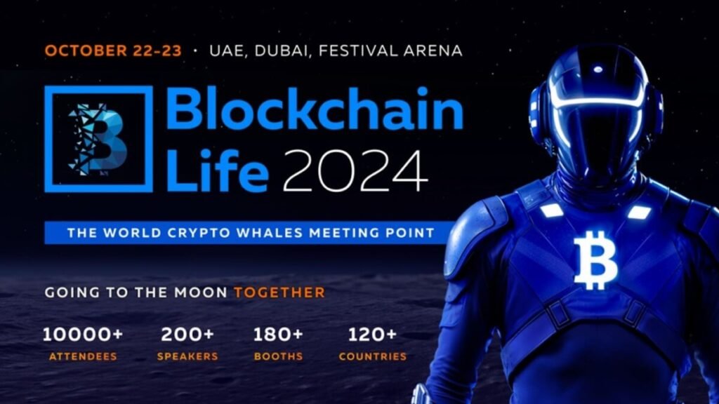 Blockchain Life 2024 to Take Place on Oct 22-23 at Festival Arena, Dubai