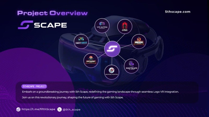 The 5thScape platform encompasses a universe of VR-compatible experiences, like movies, games, learning modules, and more.