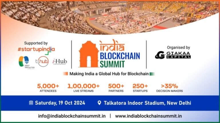 Making India a Global Hub for Blockchain Giakaa Capital Unites Government, Investors, and Startups at India Blockchain Summit 2024