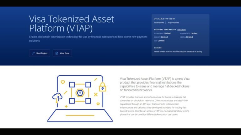 Visa Launches a New Platform to Issue Fiat-Backed Tokens