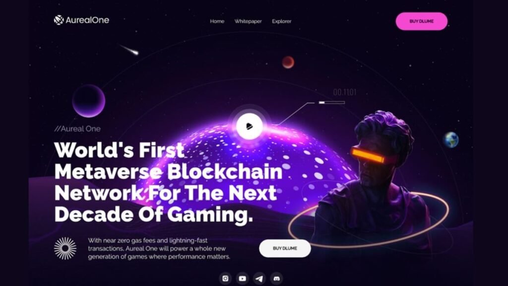 AurealOne world's first metaverse blockchain network for the next decade of gaming