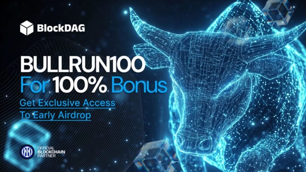 BlockDAG’s BULLRUN100 Offer Ends in 9 Days! Presale Surges to $123.5M, Amid Struggling Giants Cardano and ChainLink!