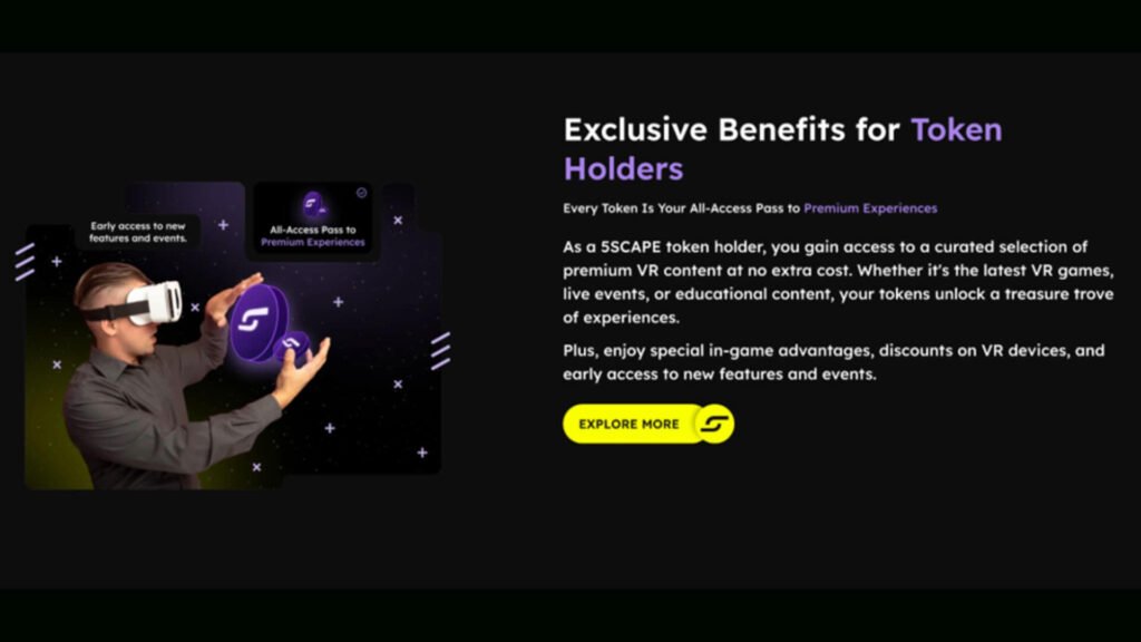 5thScape – Exclusive Benefits for Token Holders