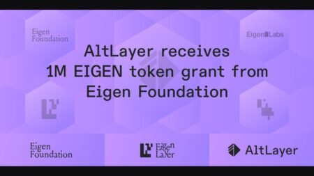 AltLayer Gets 1 Million EIGEN Tokens in Grant