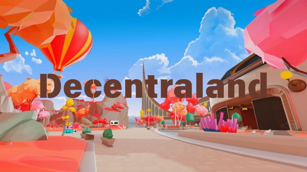 Decentraland is a blockchain-based virtual reality (VR) platform that operates on the Ethereum blockchain