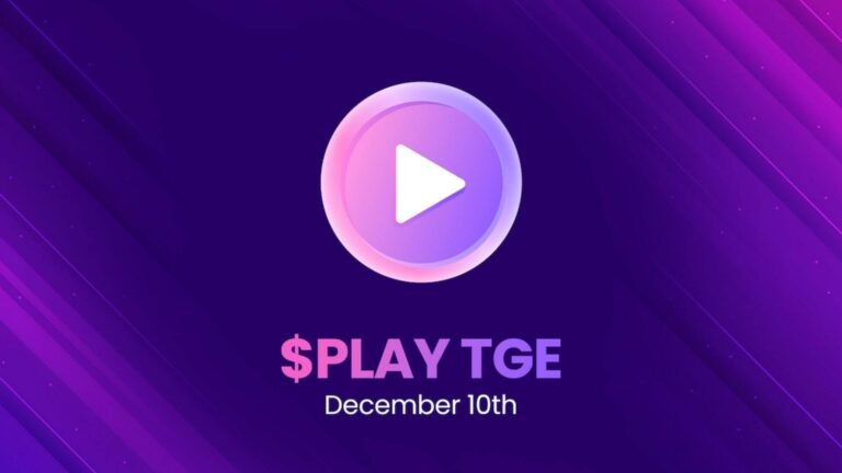 PLAY Launches Its Native Token, Aims to Bring 3B Gamers On-Chain