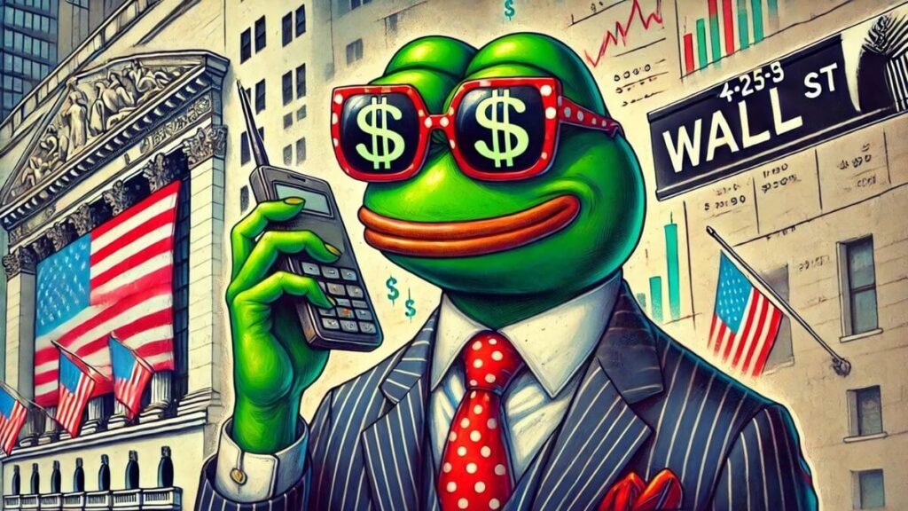 Wall Street Pepe ($WEPE) Meme Coin with a Purpose