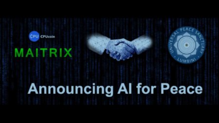 Universal Peace Sanctuary and CPUcoin Announces AI For Peace Initiative