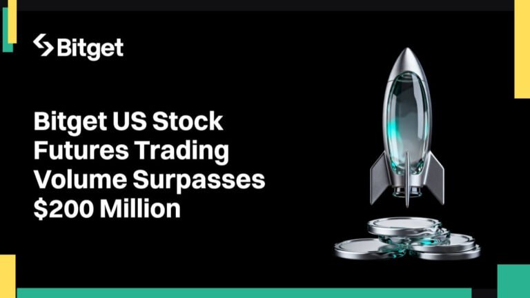 Bitget US Stock Futures Trading Volume Surpasses $200 Million Bitget US Stock Futures Trading Volume Surpasses $200 Million