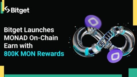 Bitget Launches MONAD On-Chain Earn and 800,000 MON Trading Rewards as MON Lists on the Universal Exchange