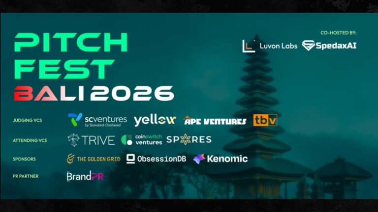 Pitch Fest Bali 2026 15+ Startups. Leading Investors. $100K+ in Prizes